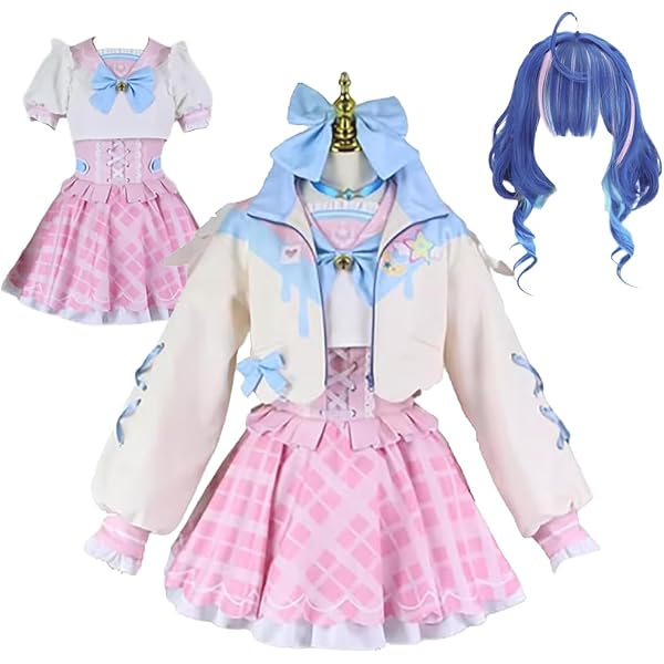 Amazon.co.jp: [楽コス] 天宮こころ コスプレ 衣装 バーチャルYouTuber